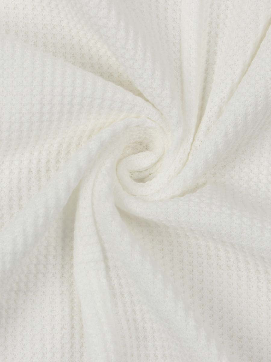 Amsoin Solid Color Mini Dress