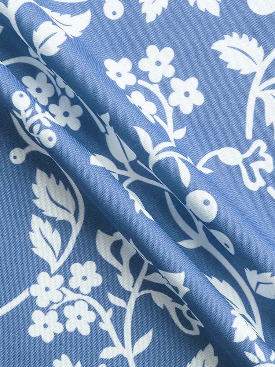 Amsoin Long Sleeve Printed Button Shirt