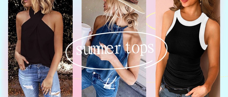 Trendy Casual Summer Tops
