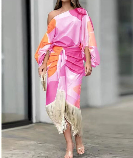 Women's Two-piece Skirt With Hem