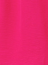Bow Asymmetrical Neck Sleeveless Dress