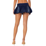 Niche Bud Low Waist Denim Skirt