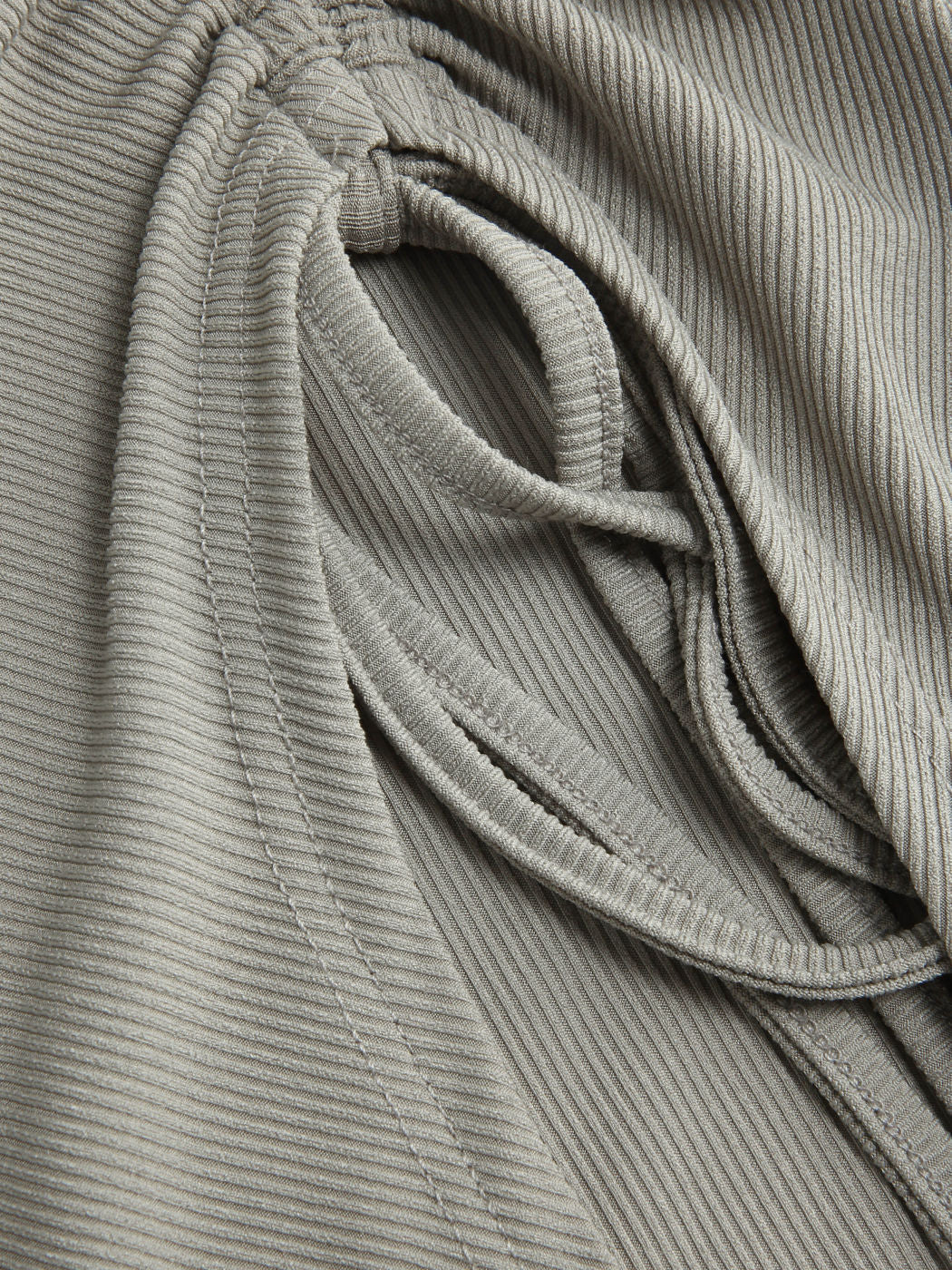 Drawstring Wrap Short Sheath Dress