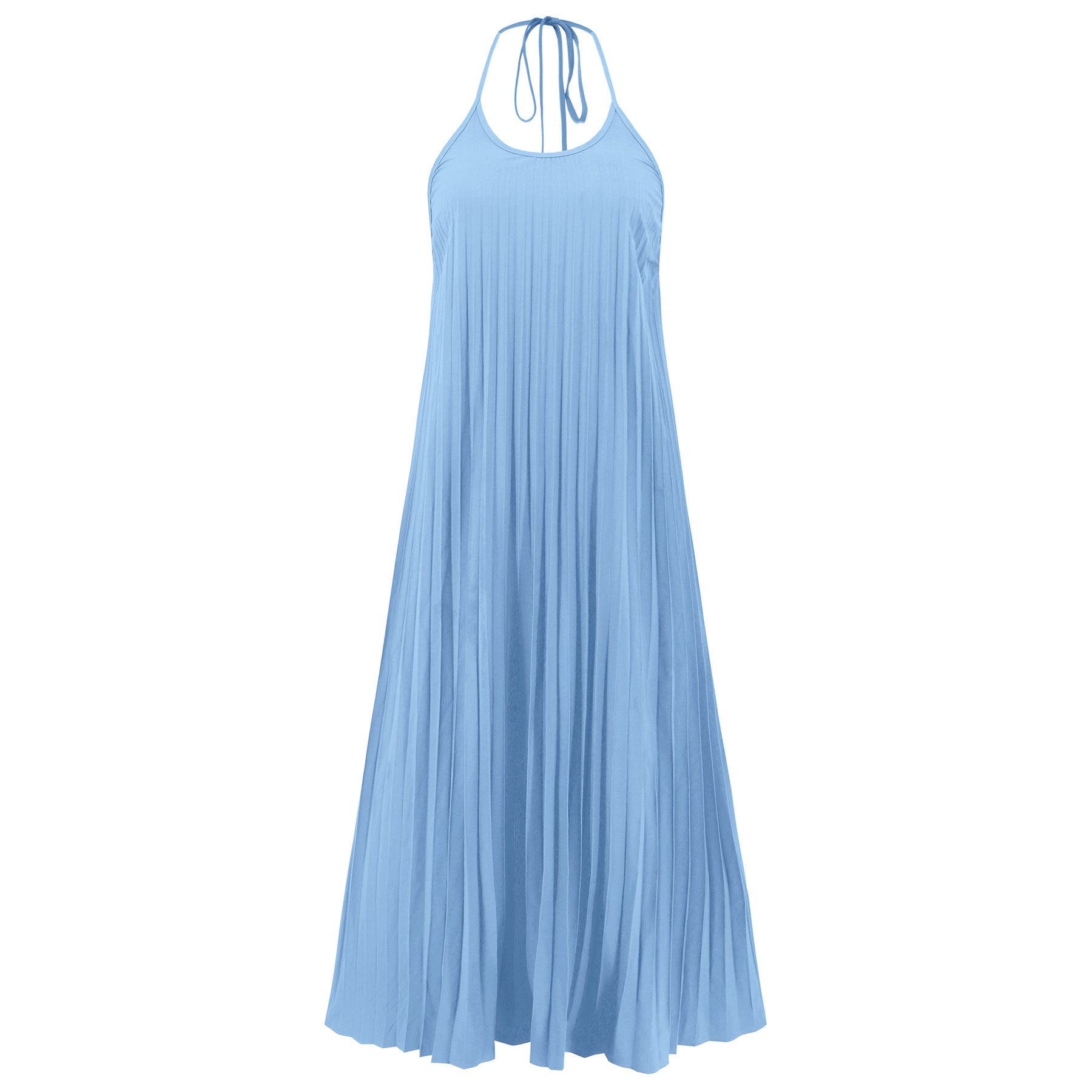 Amsoin Pleated Sling Dress