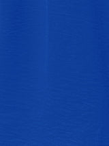 Bow Asymmetrical Neck Sleeveless Dress
