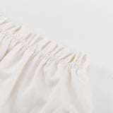 Fashion Lace-up Tube Top Backless Top Pleated High Waist Skirt Two-piece Set