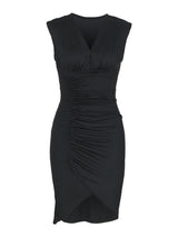 New sleeveless black slim fit dress-[Adult]-[Female]-2022 Online Blue Zone Planet