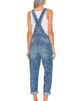 Melarey Bleach Splatter Denim Overalls - Melarey Boutique