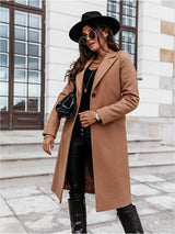 Amsoin Popular Long Style Overcoat
