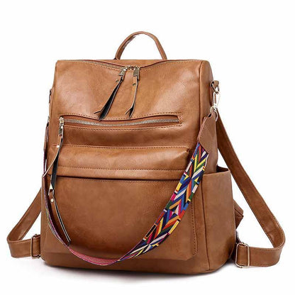 Amsoin Retro Brown Backpack