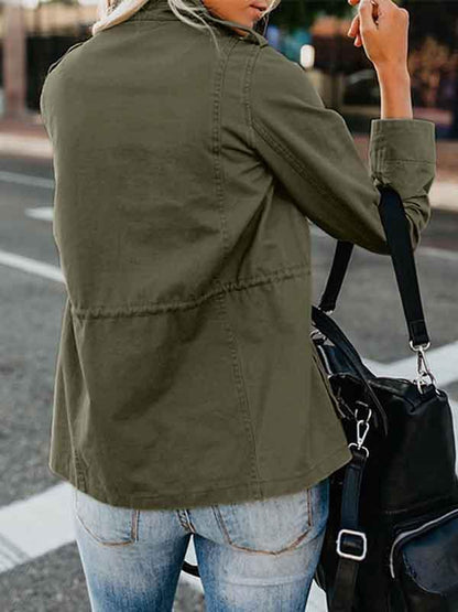 Amsoin Casual lapel Jackets With Pocket