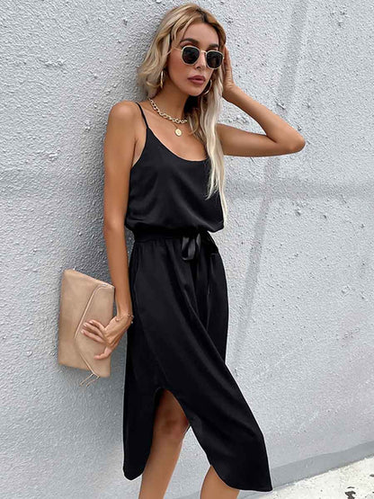 Amsoin Casual Strap dress