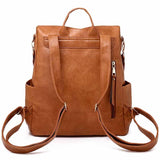 Amsoin Retro Brown Backpack