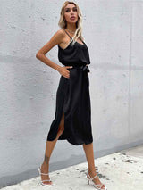 Amsoin Casual Strap dress