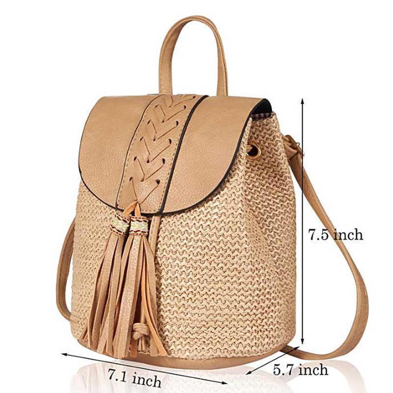 Amsoin Casual Straw Handbags