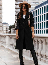 Amsoin Popular Long Style Overcoat