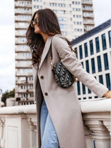 Amsoin Popular Long Style Overcoat