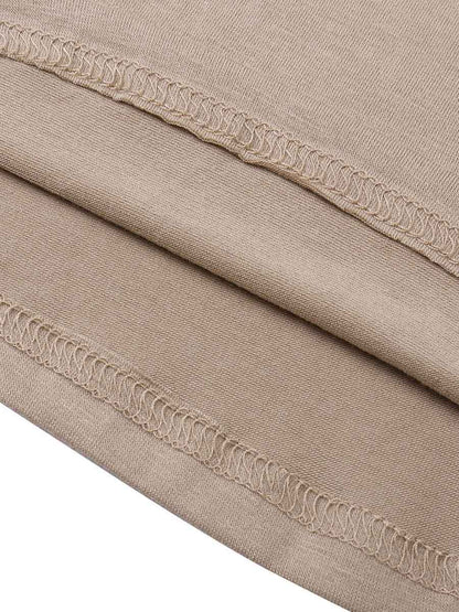 Amsoin New V-Neck Midi Dress