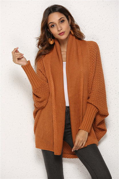 Amsoin Knitted Cardigan Coat