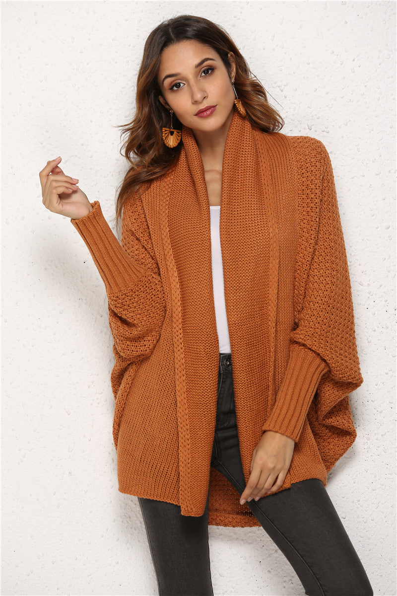 Amsoin Knitted Cardigan Coat