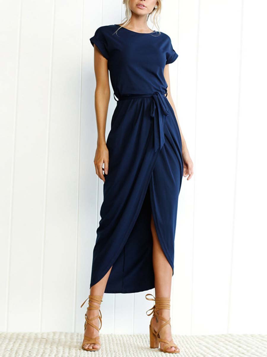 Amsoin After Midnight Ankle Length Dress