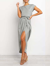 Amsoin After Midnight Ankle Length Dress