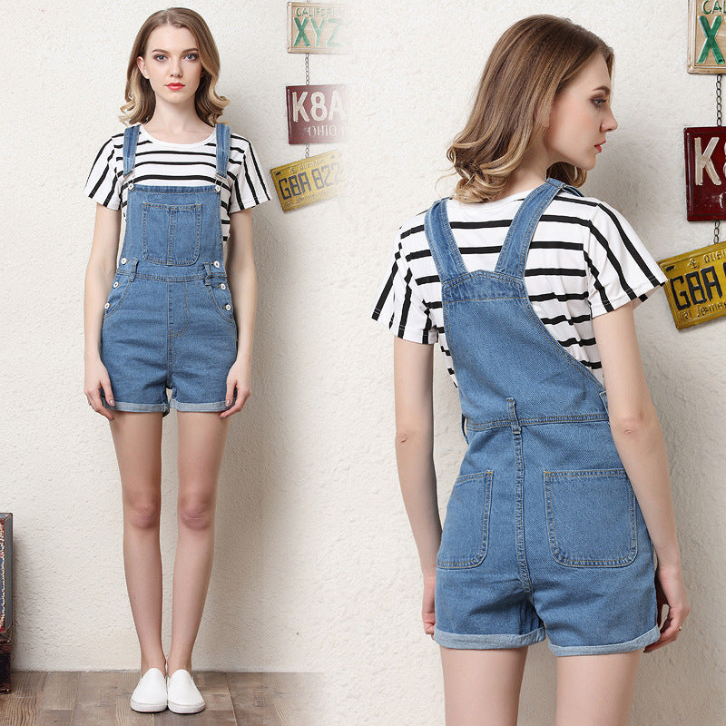 Amsoin New Denim Jumpsuits