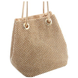 Amsoin Fashion Casual Rhinestone Bucket Bags(3 Colors)