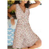Amsoin Stylish Floral Dress