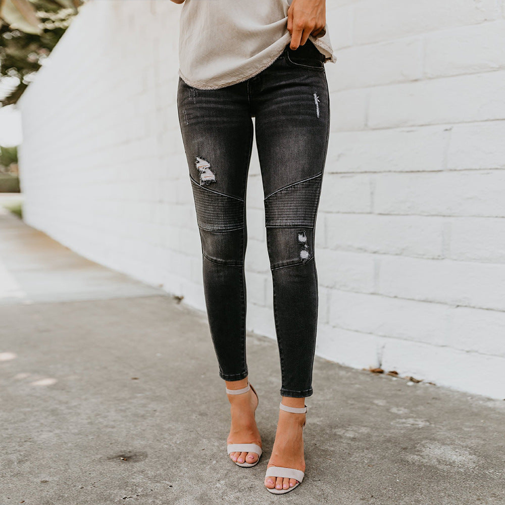 Amsoin Stretch Blue Jeans