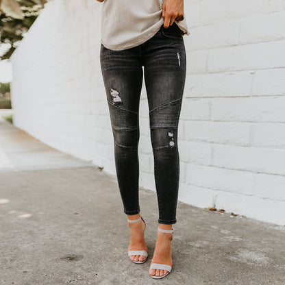 Amsoin Stretch Blue Jeans
