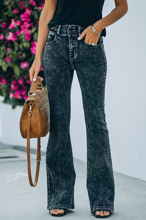 Amsoin High Waist Wide Leg Bottoms