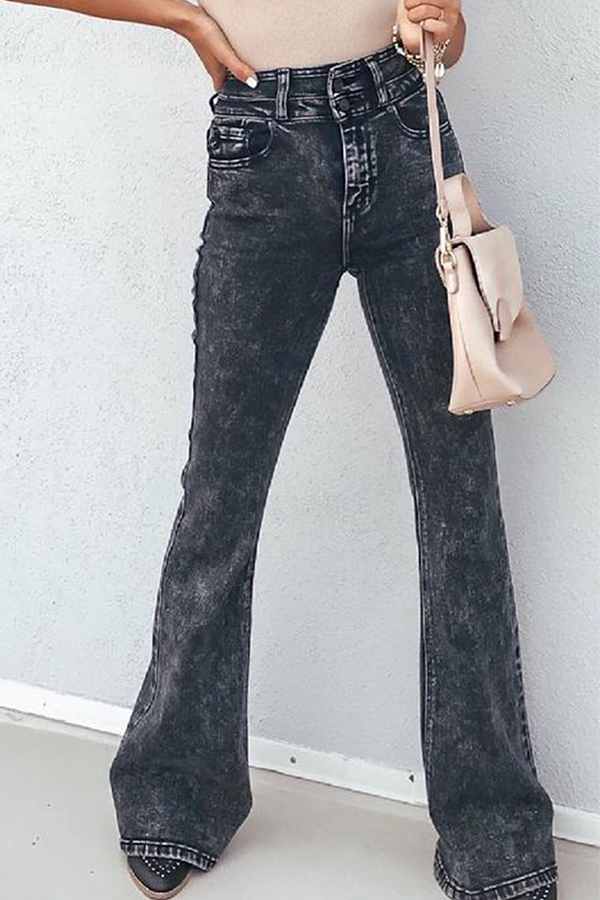 Amsoin High Waist Wide Leg Bottoms