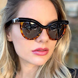 Amsoin Fashion Casual Patchwork Sunglasses