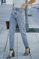 Amsoin Straight Denim Jeans