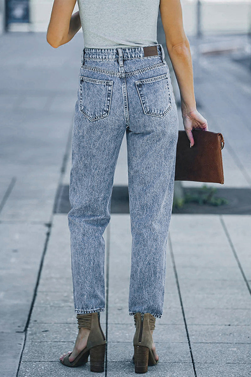 Amsoin Straight Denim Jeans