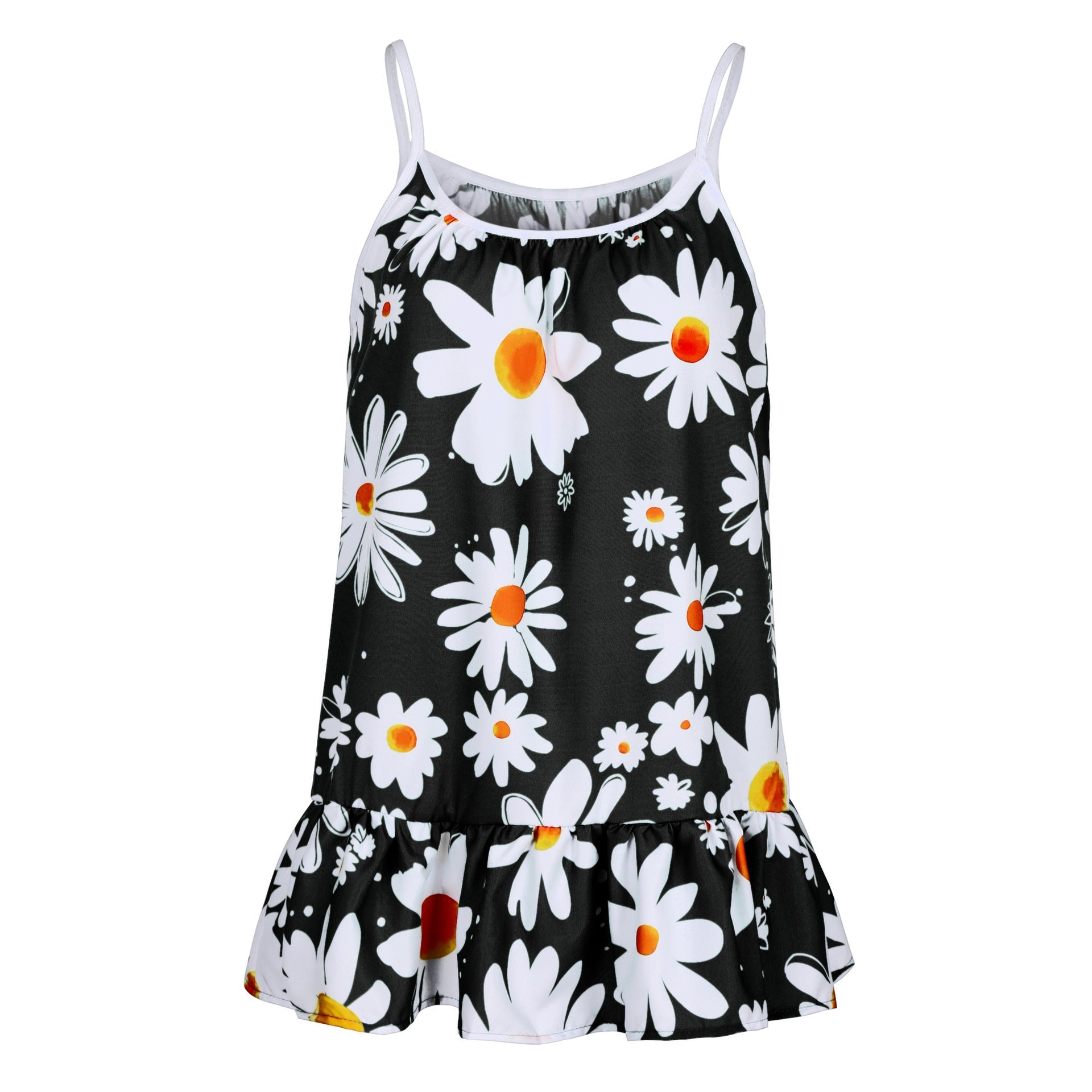 Amsoin Sling Print Top