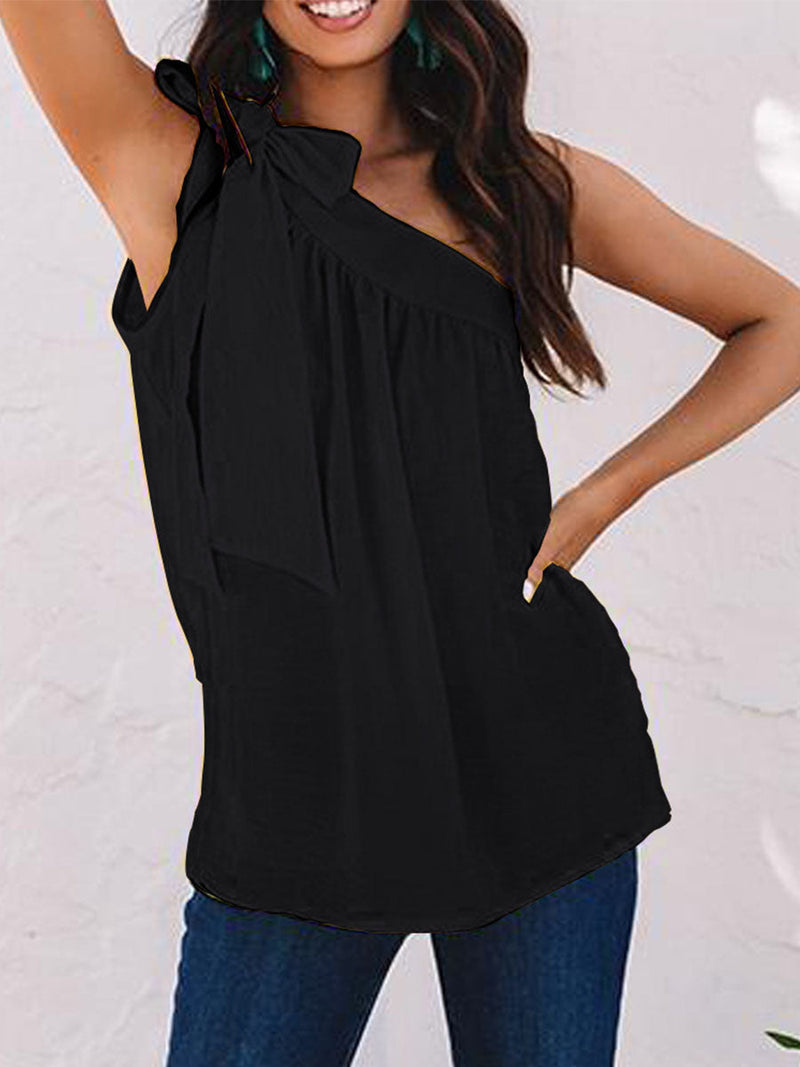 Amsoin Off-shoulder Lace Top