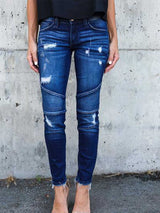 Amsoin Stretch Blue Jeans