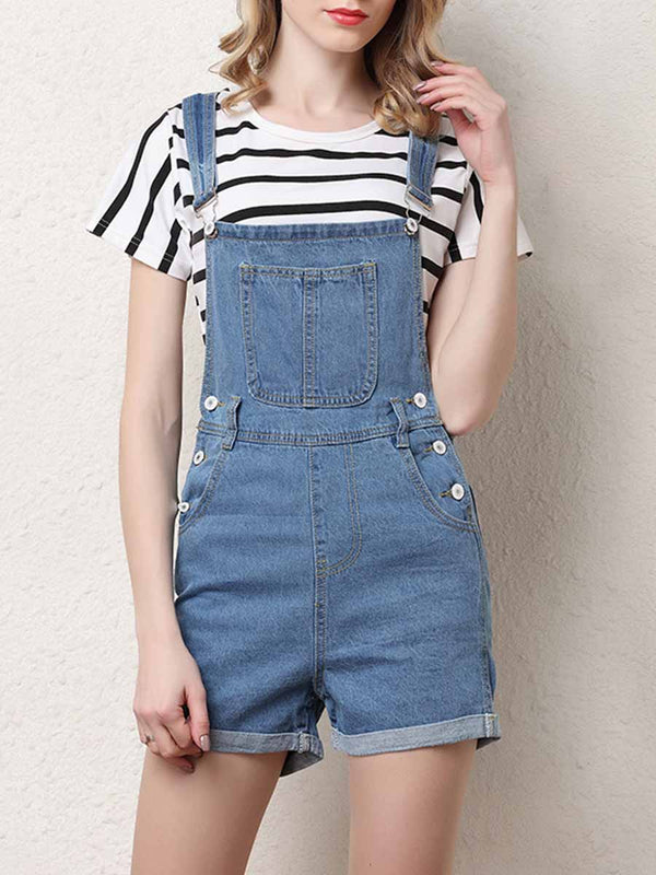 Amsoin New Denim Jumpsuits