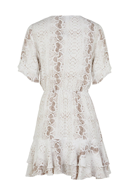 Amsoin Printed Mini Dress