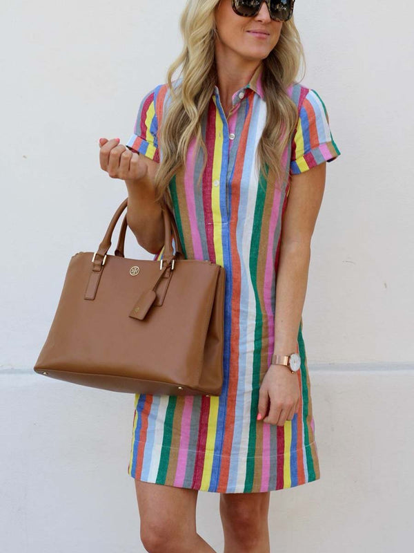 Amsoin Rainbow Dress