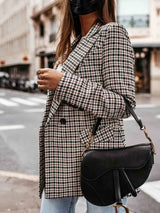Amsoin Chidori Plaid Suit