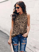 Amsoin Polka Dot Sleeveless Vest