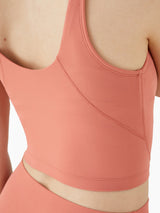 Amsoin Wide Shoulder Strap Push-up Sports Tops