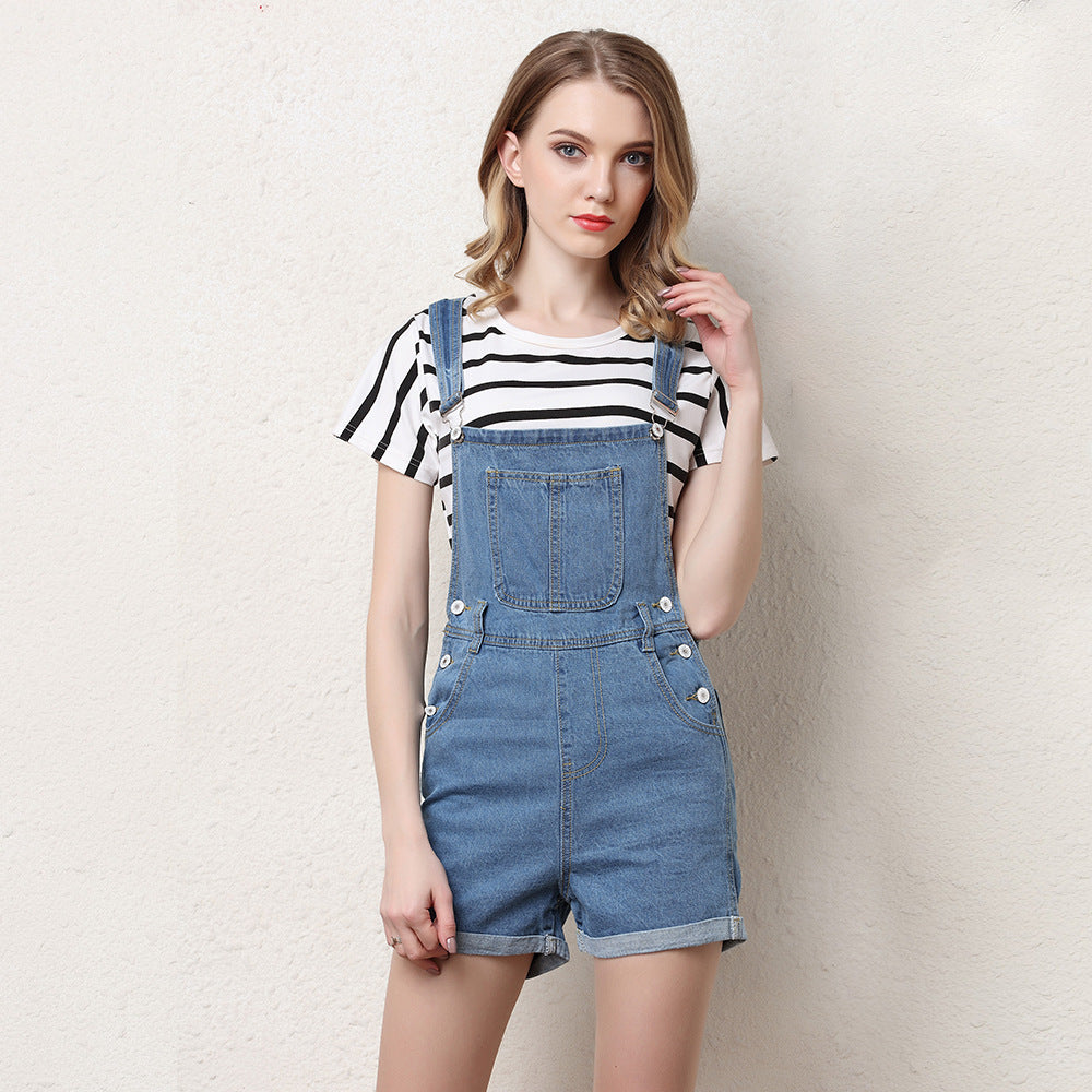 Amsoin New Denim Jumpsuits