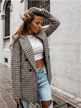 Amsoin Chidori Plaid Suit