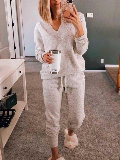 Amsoin Casual Sets With Pocket