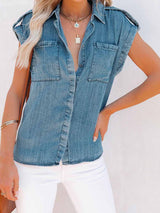 Amsoin Denim Shirt