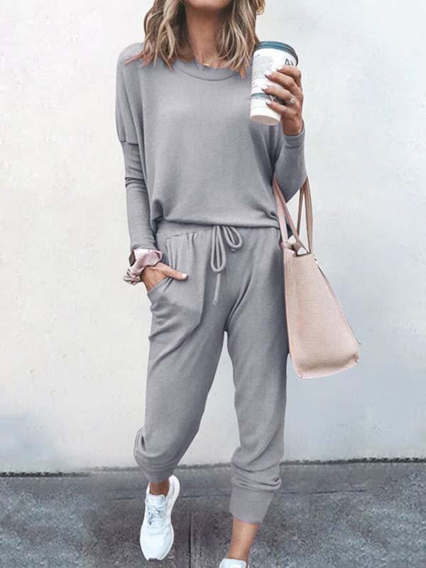 Amsoin Casual Loose Sports Sets